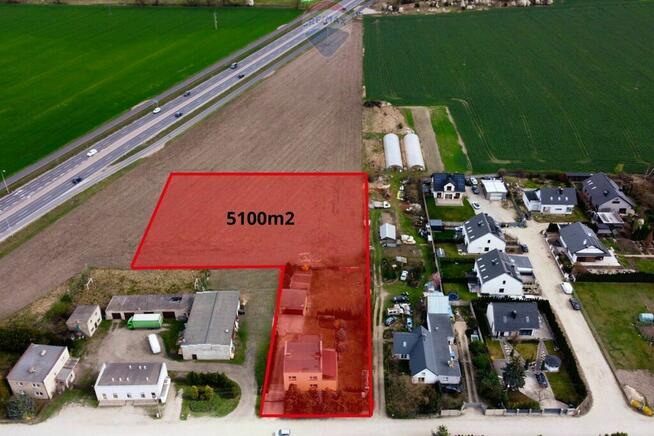 Działka inwestycyjna Dąbrowa gm. Dopiewo