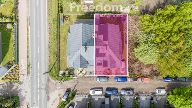 Dom z garażem w bryle budynku, 5 pokoi!