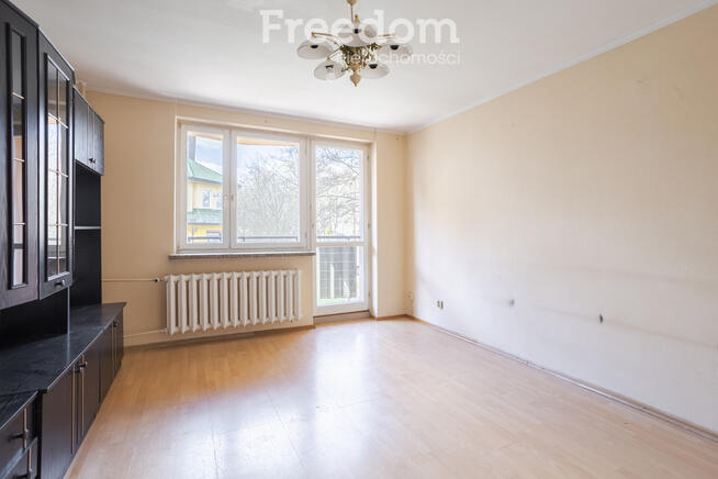 Rozkładowe 2 pokoje z balkonem – 48m2