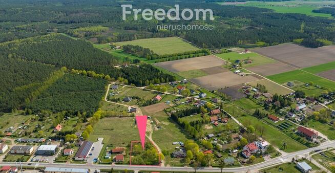 Działka w Napiwodzie 1591 m² , woj. warm.-maz.