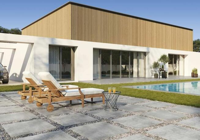 Ceramiczne płyty tarasowe 80x80 gat1 gres 2cm Montego grafit