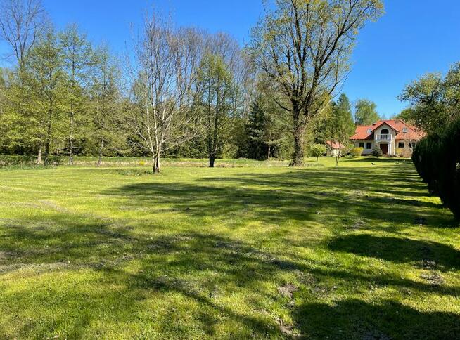 Posiadłość ponad 4 ha z domem, lasem i zbiornikiem wodnym