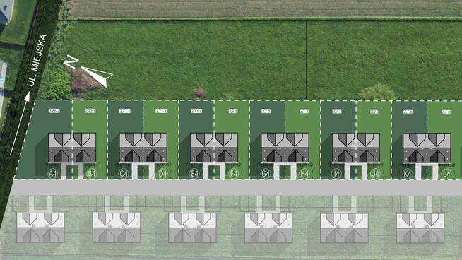 Nowy etap, bliźniak, 83m2, 4 pokoje, ul. Miejska Rzeszów