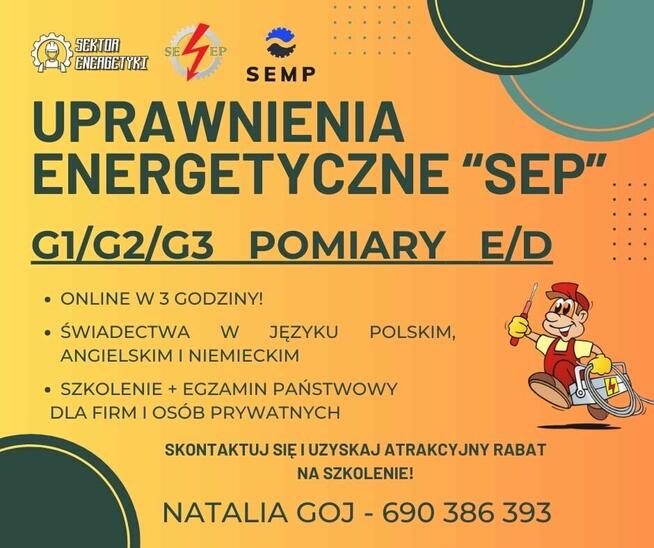 SEP G1/G2/G3 Pomiary E/D