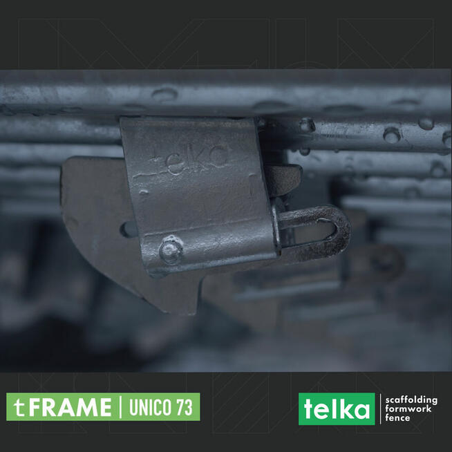 TELKA - Rusztowanie ramowe UNICO73 - 49,12m2