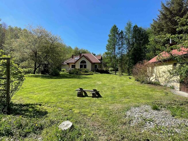 Posiadłość ponad 4 ha z domem, lasem i zbiornikiem wodnym