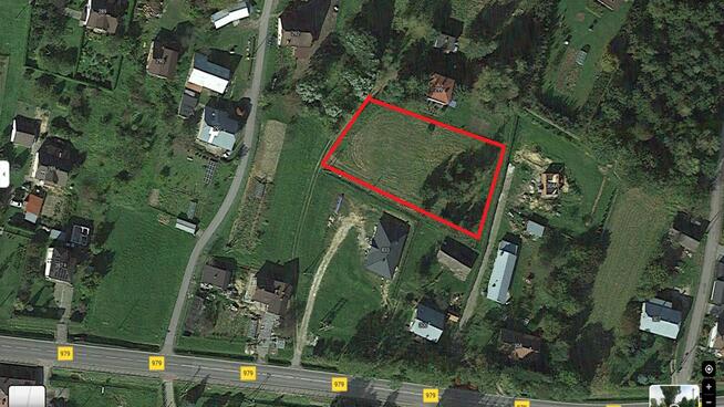 Działka budowlana w Zagórzanach