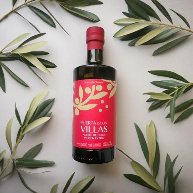 Oliwa z oliwek Extra Virgin Arbequina Puerta de las Villas 0