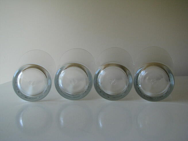 Wysoka szklanka transparentna 0,5 l pokal szklany kufel 4szt