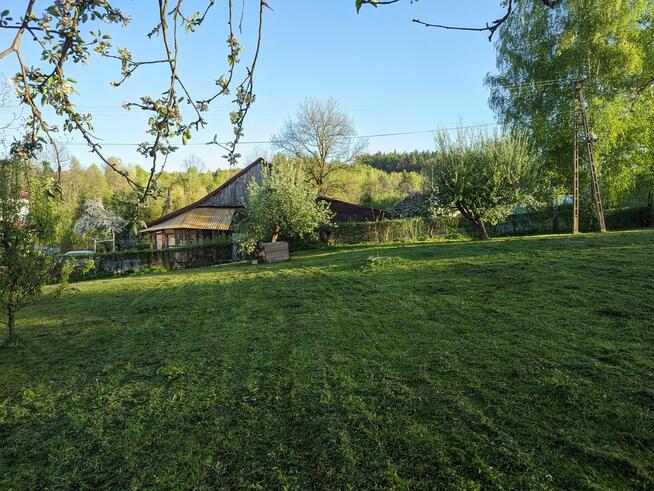 Działka budowlana z garażem i altaną
