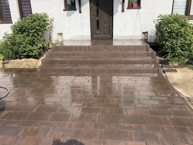 Układanie kostki brukowej, ogrody, trawniki