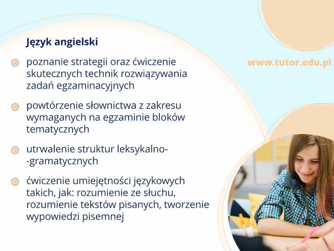 Egzamin Ósmoklasisty z Tutorem Kurs dla ósmoklasistów Toruń