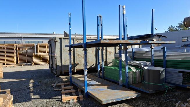 Mobilny regał sztaplowany, ciężki