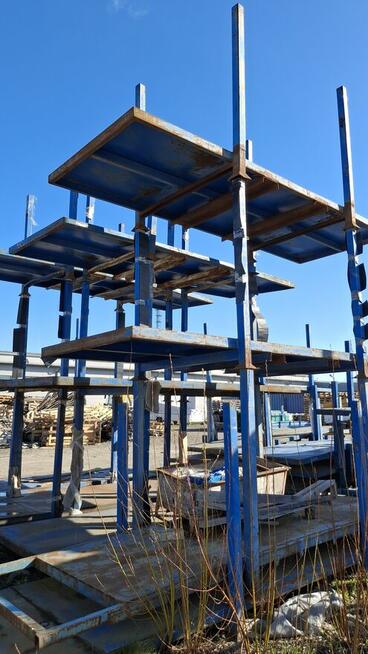 Mobilny regał sztaplowany, ciężki