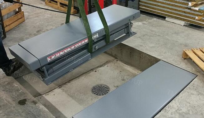 Podnośnik Nożycowy Podposadzkowy Warsztatowy 3,5 T 2,13 M