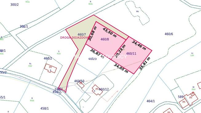 Działka budowlana Kamionna gm. Trzciana