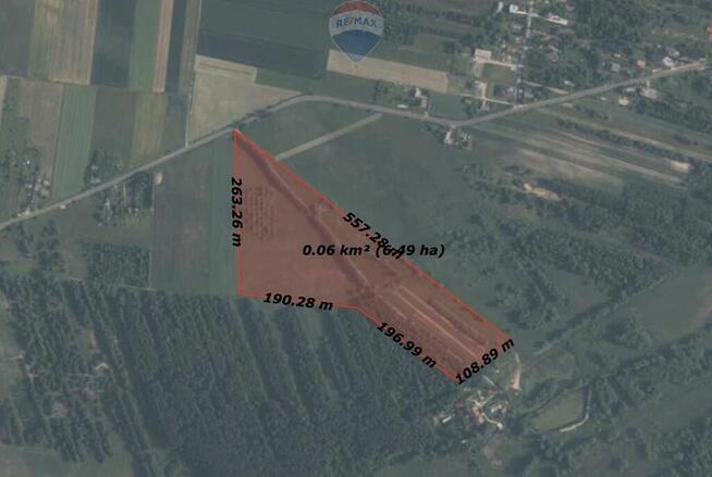 6,5 ha działka inwestycyjna | Kaliś k. Wolbromia