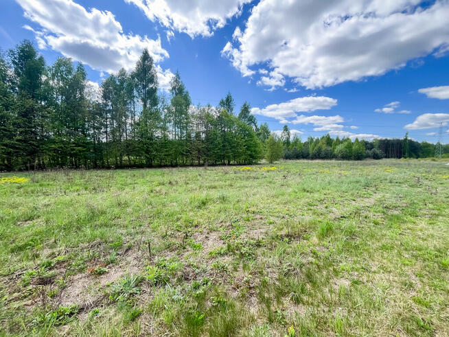 Działka pod dom w Magoniach pod lasem - 1200m2