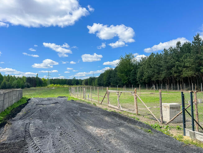 Działka pod dom w Magoniach pod lasem - 1200m2