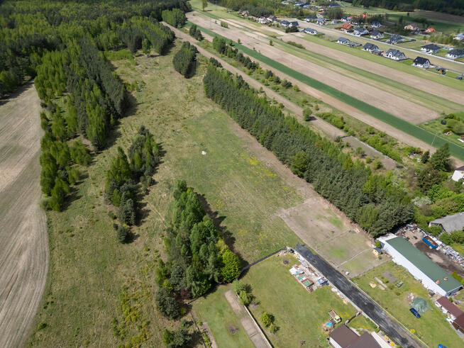 Działka pod dom w Magoniach pod lasem - 1200m2