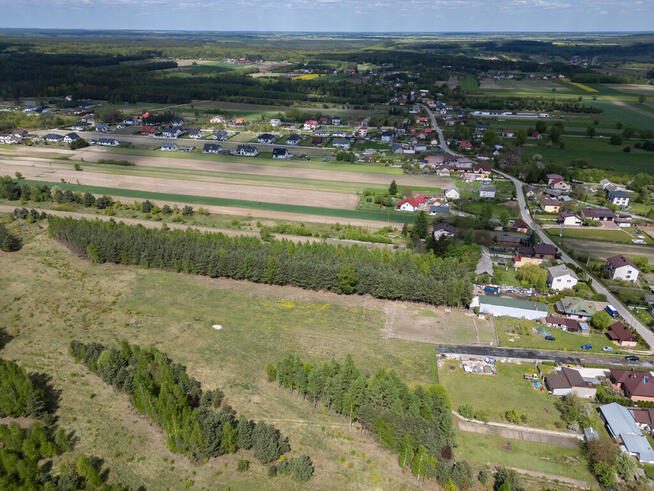 Działka pod dom w Magoniach pod lasem - 1200m2