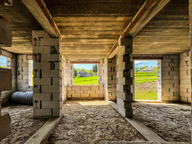 Dom 122 m² w Golcowej, stan surowy otwarty