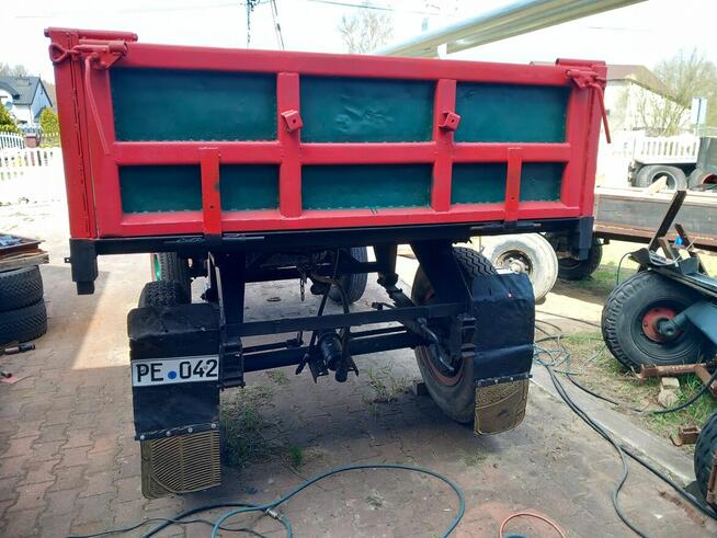Przyczepa rolnicza-wywrotka, odnowiona, 6 tonowa
