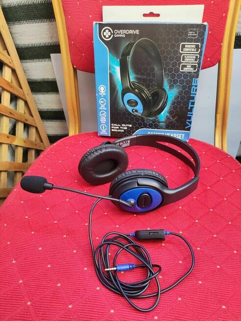 Słuchawki Gamingowe z Mikrofonem PS4 Playstation 4 PS3 Xbox