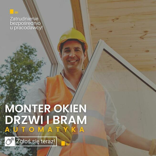 Monter okien/drzwi/bram - bez delegacji