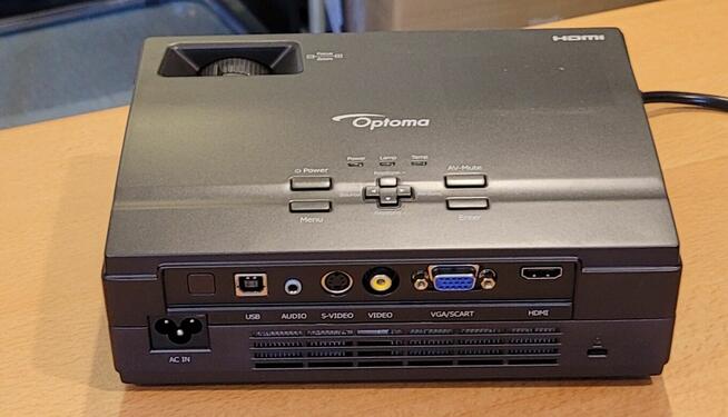 Optoma EX7155e przenośny projektor rzutnik kino domowe hdmi