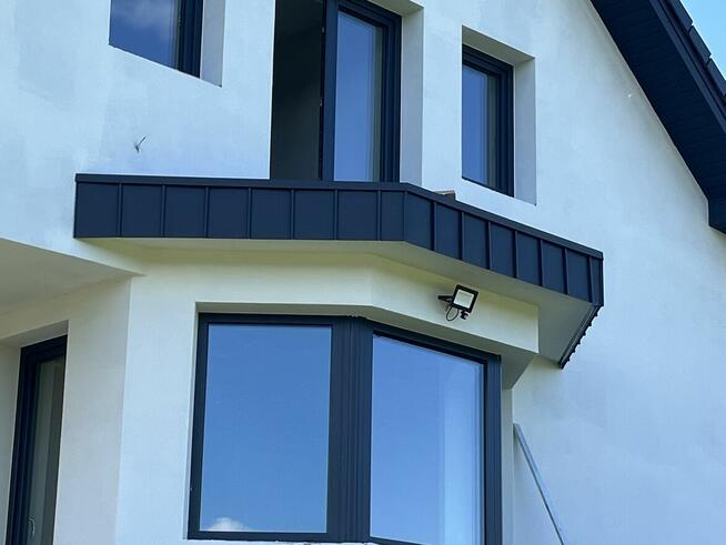 Obróbki blacharskie balkonów, kominów, wymiana rynien,