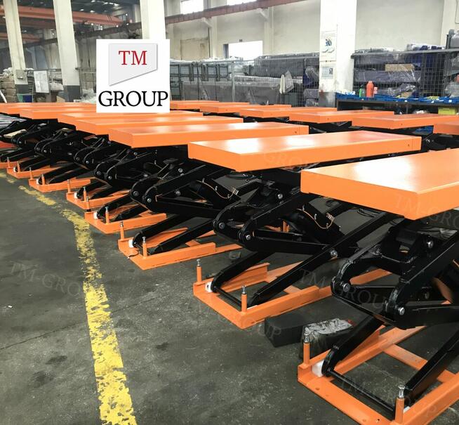 Podnośnik Nożycowy Podposadzkowy Warsztatowy 3,5 T 2,13 M