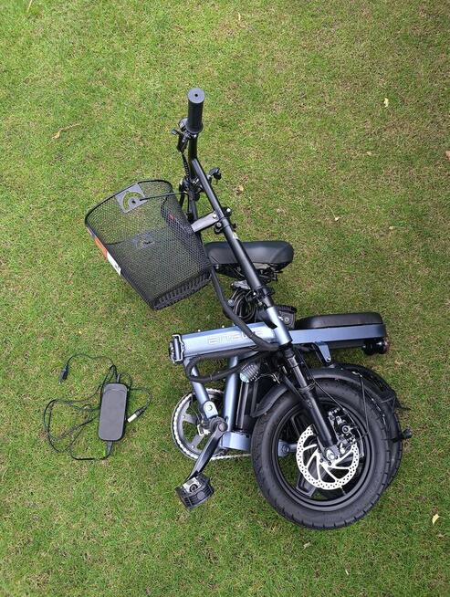 Rower elektryczny miejski składany 250W 48V