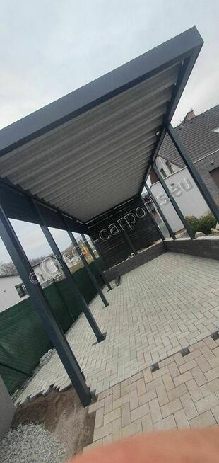 Seria PROFI – wiata stalowa 6x6 garażowa | carport |