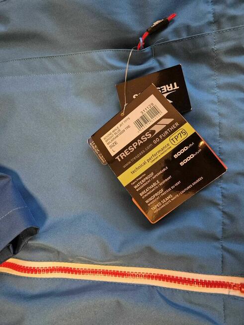 Męska kurtka przeciwdeszczowa Trespass Boone - Nowa!