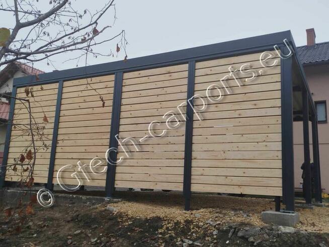 Seria PROFI – wiata stalowa 6x6 garażowa | carport |