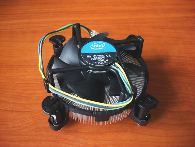 LGA 775, LGA775. Wentylator, radiator. 2 sztuki. Nie używane