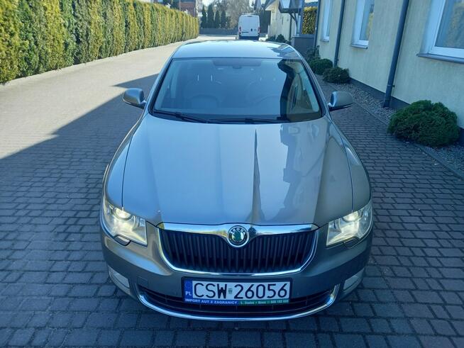 Škoda Superb Tdi Sedan Bi-Xenony Skóry 4xGrzane Fotele Navi Park Assist 2Kompl. Kół