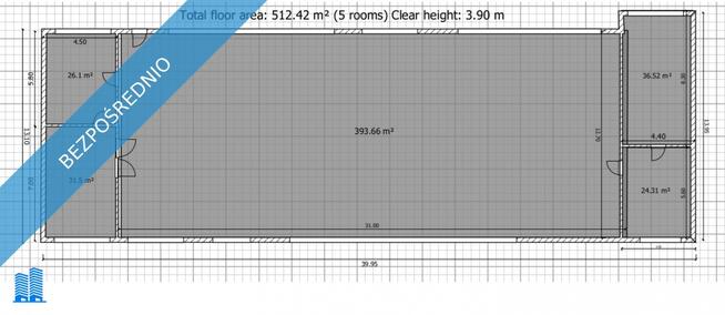 Wynajem budynku administracyjnego a działka przemysłowa – ul. Portowa, Gliwice (okolice zakładu mot