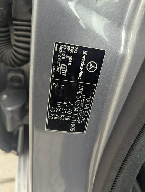 Mercedes C 220 220 170 KM/serwisowany/bezwypadkowy/zarejestrowany