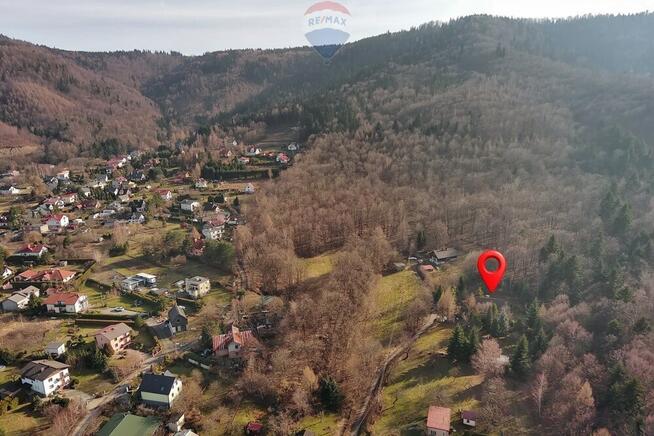 Dom przy lesie 1858 m² działki – Bielsko