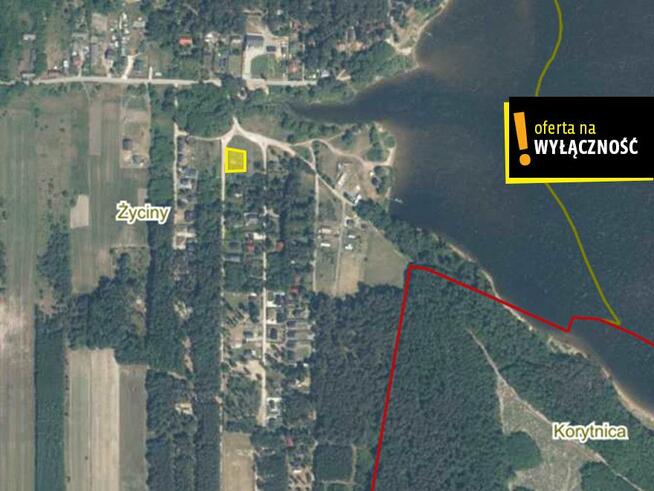 Działka rekreacyjna Życiny gm. Raków,
