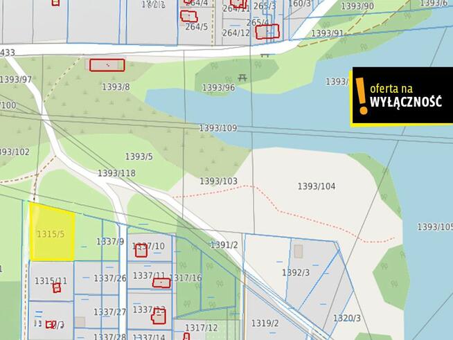 Działka rekreacyjna Życiny gm. Raków,