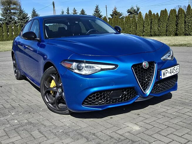 Alfa Romeo Giulia 2,0Turbo Benz. 4x4.Automat.Navi.Kam.Cof.Skóry.Łopatki.OKAZJA