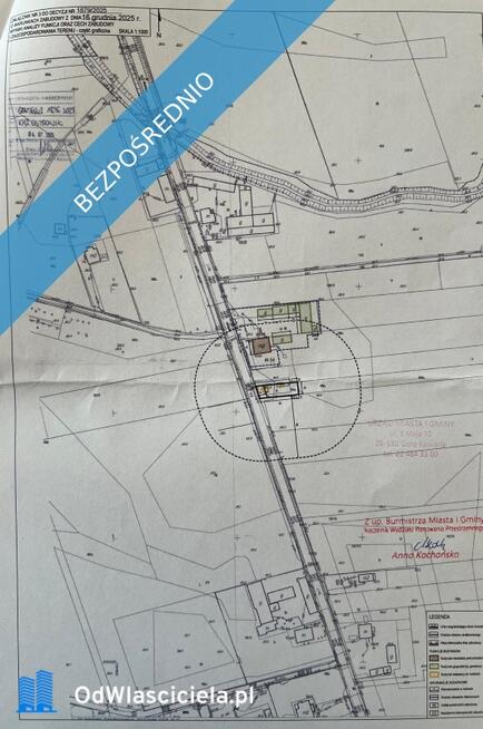 SUPER DZIAŁKA BUDOWLANA okolice Czerska