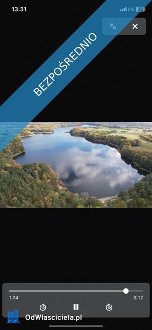 Sprzedam działki nad jeziorem