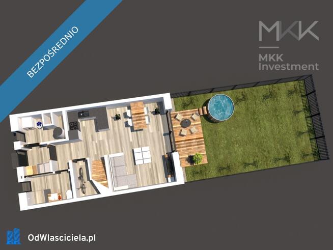 Żory Rogoźna | nowy dom szeregowy z ogrodem | 92m2 | 4 pokoje | 0% prowizji | 0% PCC