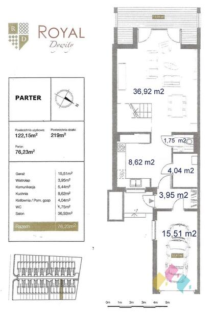 Do wynajęcia dom z garażem, na strzeżonym osiedlu.
