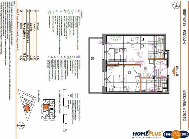 18 km od centrum Warszawy-Marki przy głównej ulicy