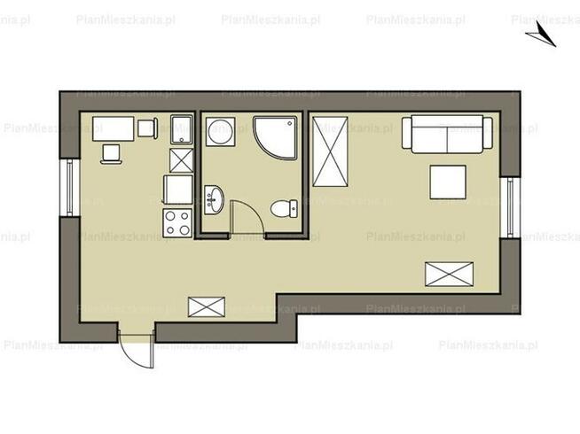 Wynajmę jasną kawalerkę w centrum, Słupecka 21